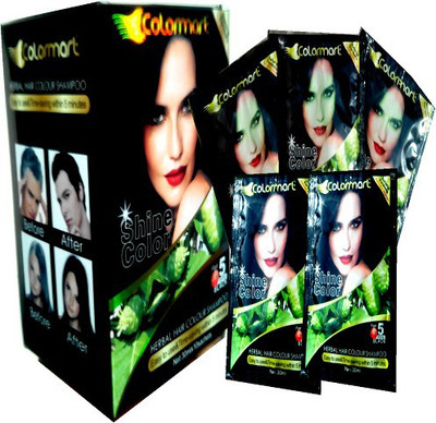 

MaxxPro Colormmart Black Hair Shampoo (noni mild), 30ml x 5 sachets(150 ml)