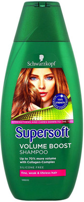Schwarzkopf Supersoft Volume Boost Shampoo(399 ml)