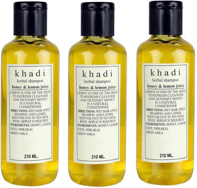

Khadi Herbal Honey & Lemon Juice Pack Of 3(630 ml)