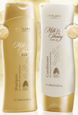

Oriflame Milk & Honey Shampoo and Conditioner(400 ml)