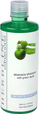 

Herbline Aloe Vera Shampoo with Green Apple(500 ml)