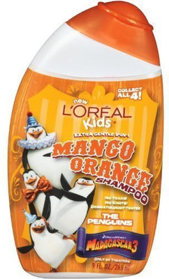 

L'Oreal Kids Mango Orange The Penguins Madagascar(265 ml)