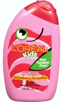 

L'Oreal Kids 2-In-1 Shampoo For Extra Softness, Strawberry Smoothie (Pack of 3)(265 ml)