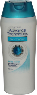 

Avon advance techniques 2 in 1 Anti dandruff shampoo & Conditioner(200 ml)