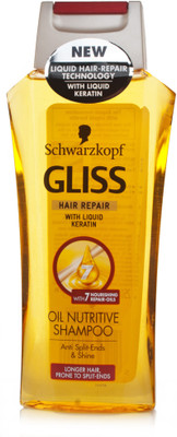 

Schwarzkopf Gliss Oil Nutritive Shampoo(400 ml)