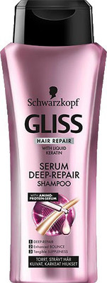 

Schwarzkopf Gliss Hair Serum Deep Repair Shampoo (Made In Germany)(250 ml)