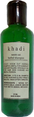 

Khadikhazana khadi neem sat shampoo(210 ml)