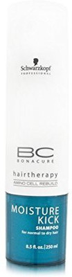 

Schwarzkopf BC Bonacure Moisture Kick Shampoo for Normal to Dry Hair 250ml/8.5oz(250 ml)