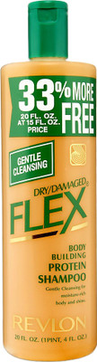 

Revlon Flex Body Building Protein Shampoo - Dry Damaged(592 ml)