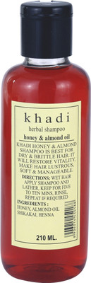 

Khadi Herbal Herbal Honey & Almond Oil Shampoo(210 ml)