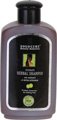 

Sogo Cure Hydrate Herbal Shampoo With Amla Shikakai(500 ml)