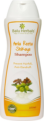 

Balu Herbals Amla Reeta shikaya shampoo(200 ml)