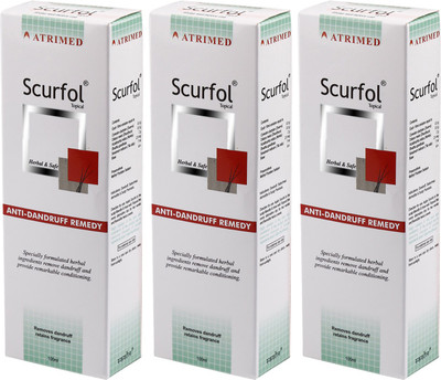 

Atrimed Scurfol Anti-Dandruff Topical Pack of 3(300 ml)