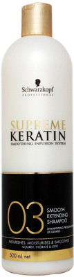 

Schwarzkopf Supreme Kertain 03 Smooth Extending Shampoo(500 ml)