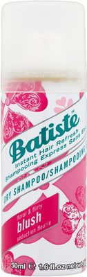 

Batiste Dry Shampoo Instant Hair Refresh Travel Pack Floral and Flirty Blush(50 ml)
