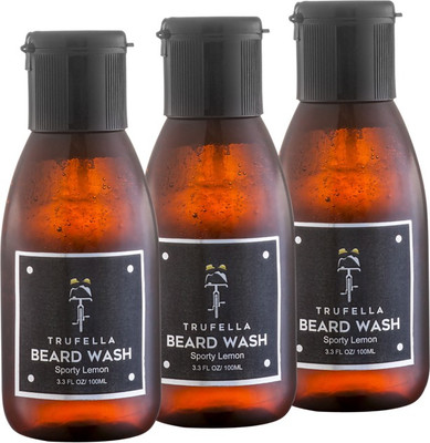 

Trufella Beard Wash - Sporty Lemon - Pack of 3 - 300ml(100 ml)