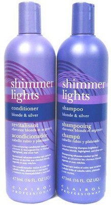 Clairol Shimmer Lights. Shampoo And 16 Oz. Conditioner(473 ml)