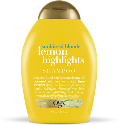 

OGX Sunkissed blonde Lemon Highlights Shampoo(385 ml)