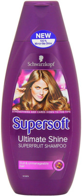 

Schwarzkopf Supersoft Ultimate Shine Superfruit Shampoo(400 ml)