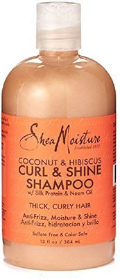 

Shea Moisture Coconut Hibiscus Curling Shampoo-13 oz(384 ml)