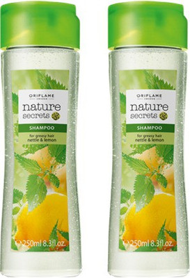 

Oriflame Nature Secrets Shampoo for Greasy Hair Nettle & Lemon(500 ml)