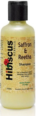 

Hibiscus Herbals Saffron & Reetha - Shampoo(210 ml)