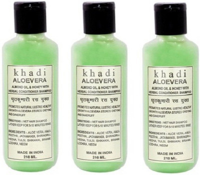 

Khadi Herbal Aloevera Shampoo with Conditioner(630 g)