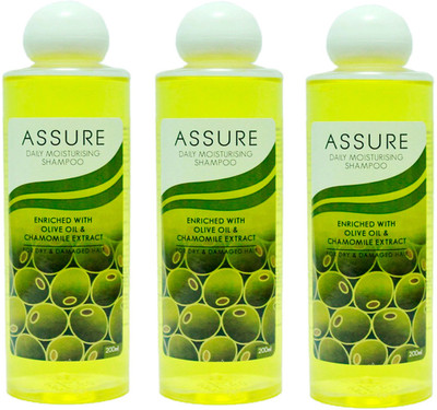 

Assure Daily Moisturising Shampoo (Pack Of 3)(200 ml)