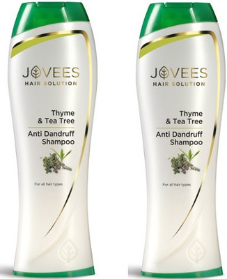 

Jovees Thyme & Tea Tree Anti Dandruff Pack of 2(125 ml)