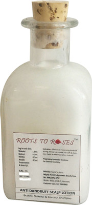 

Roots To Roses Antidandruff Bhrahmi and Shikekai Coconut Shampoo(110 ml)
