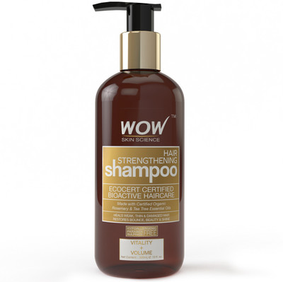 

WOW Skin Science Hair Strengthening Shampoo(300 ml)