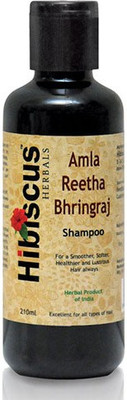 

Hibiscus Herbals Amla Reetha Herbal Shampoo(210 ml)