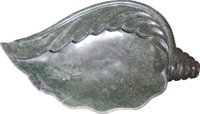 

Shopile Marble Carved Decorative Shankh(Green)