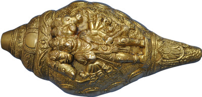 

Aakrati Religious Decorative Shankh(Yellow)