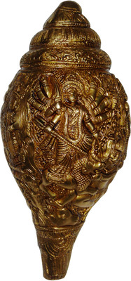 28% OFF on Aakrati Decorative Engraving Goddess Durga Decorative Shankh(Yellow) 28% OFF on Aakrati Decorative Engraving Goddess Durga Decorative Shankh(Yellow)