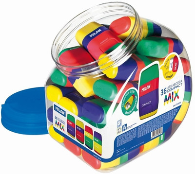

Milan Spain Compact Mix Sharperners(Set of 36, Multicolor)