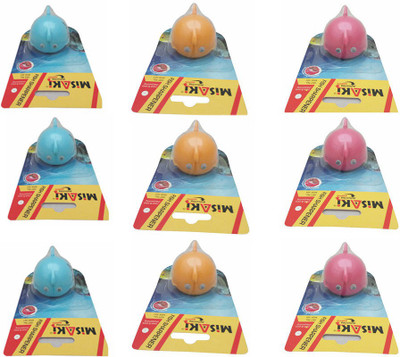 

Misaki Fish Ocean Single Pencil Sharperners(Set of 9, Multicolour)