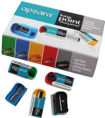 

Apsara Exam pencil Set 01 Single Pencil Sharperners(Set of 1, Multicolor)