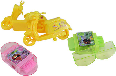 

Saamarth Impex Scooter Single Pencil Sharpener(Multicolor)