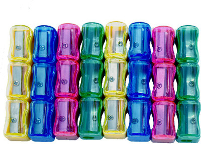 

Blossoms Exam single pencil Sharpener(multicolour)