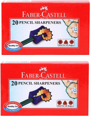 

Faber-Castell Sharpner1 Pencil Sharperners(Set of 2, red)