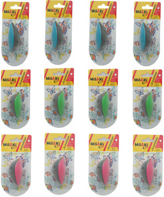 

Misaki Push Button Sharpener Single Pencil Sharperners(Set of 12, Multicolour)