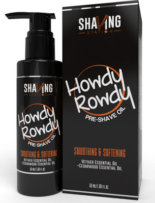 

Shaving Station Howdy Rowdy Pre-Shave Oil Shave Oil(50 ml)