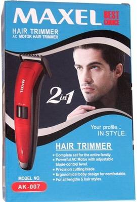 Maxel AK-007 Professional Trimmer For Men
