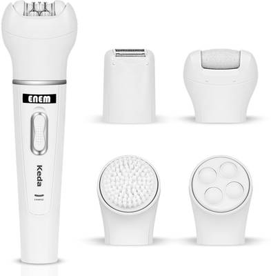 ENEM Keda 5 in 1 Rechargeable Electric Beauty Tools Kit-Epilator,...
