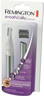 Remington Eyebrow Shaper MPT3800 Trimmer For Women (Silver) 