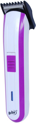 

Brite BHT 590 Cordless Trimmer for Men(Purple)