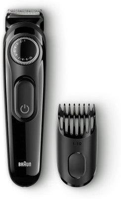 Braun BT3020 Cordless Trimmer for Men(Black)