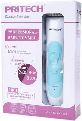 PRITECH Beard PR-1505 Trimmer For Men (Blue) 