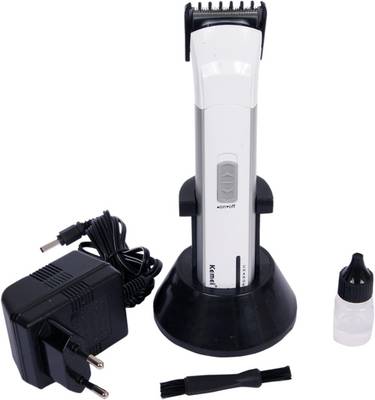 Kemei Electric Hair And Beard KM 2599 Trimmer For Men (white) 